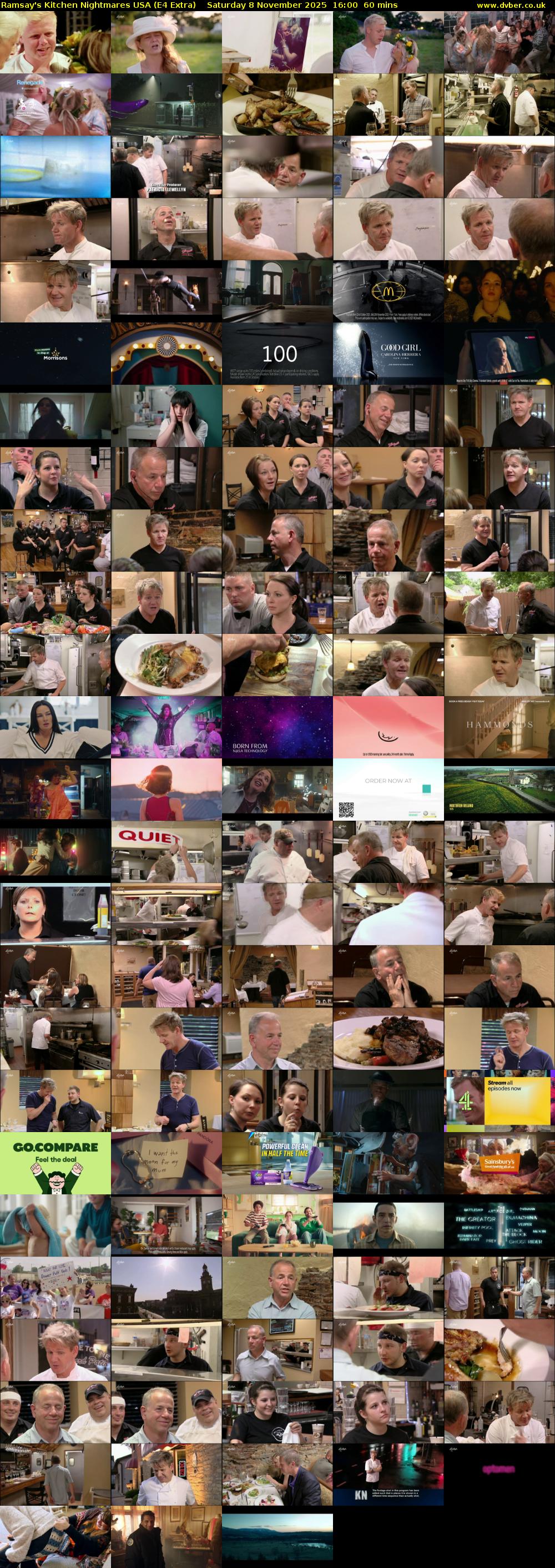 Ramsay's Kitchen Nightmares USA (E4 Extra) Saturday 8 November 2025 16:00 - 17:00