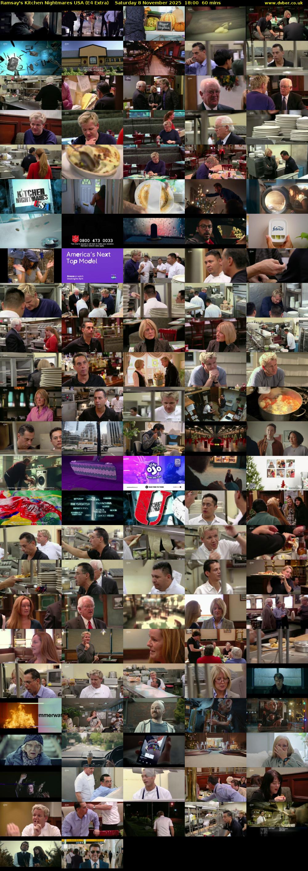 Ramsay's Kitchen Nightmares USA (E4 Extra) Saturday 8 November 2025 18:00 - 19:00