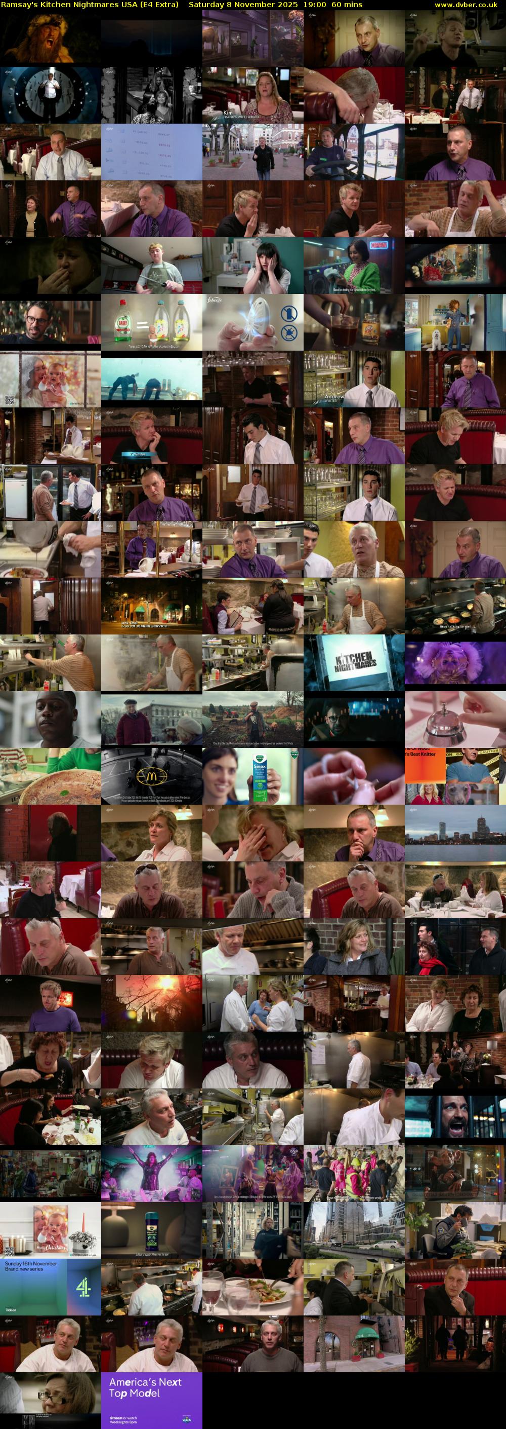 Ramsay's Kitchen Nightmares USA (E4 Extra) Saturday 8 November 2025 19:00 - 20:00