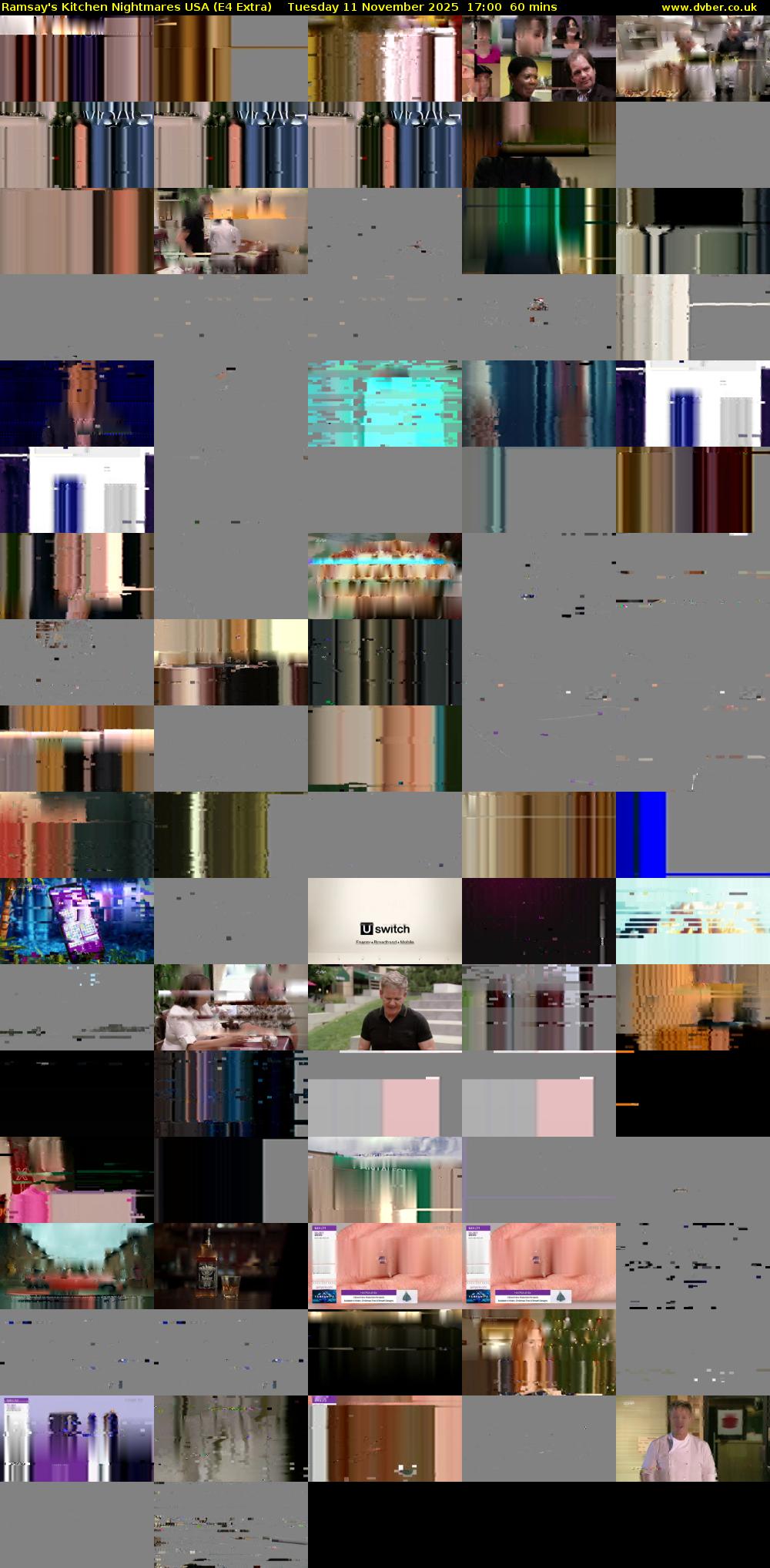 Ramsay's Kitchen Nightmares USA (E4 Extra) Tuesday 11 November 2025 17:00 - 18:00