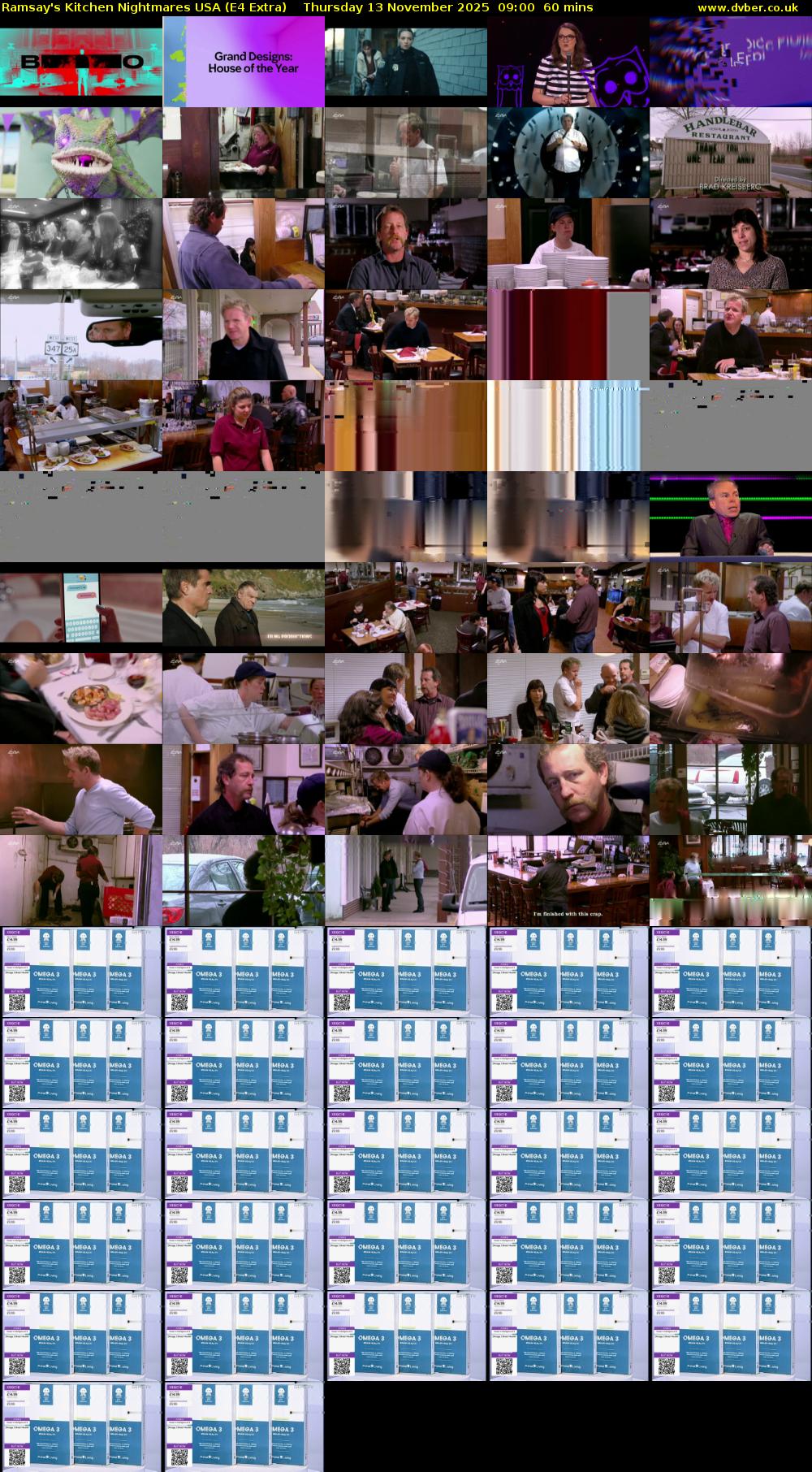 Ramsay's Kitchen Nightmares USA (E4 Extra) Thursday 13 November 2025 09:00 - 10:00