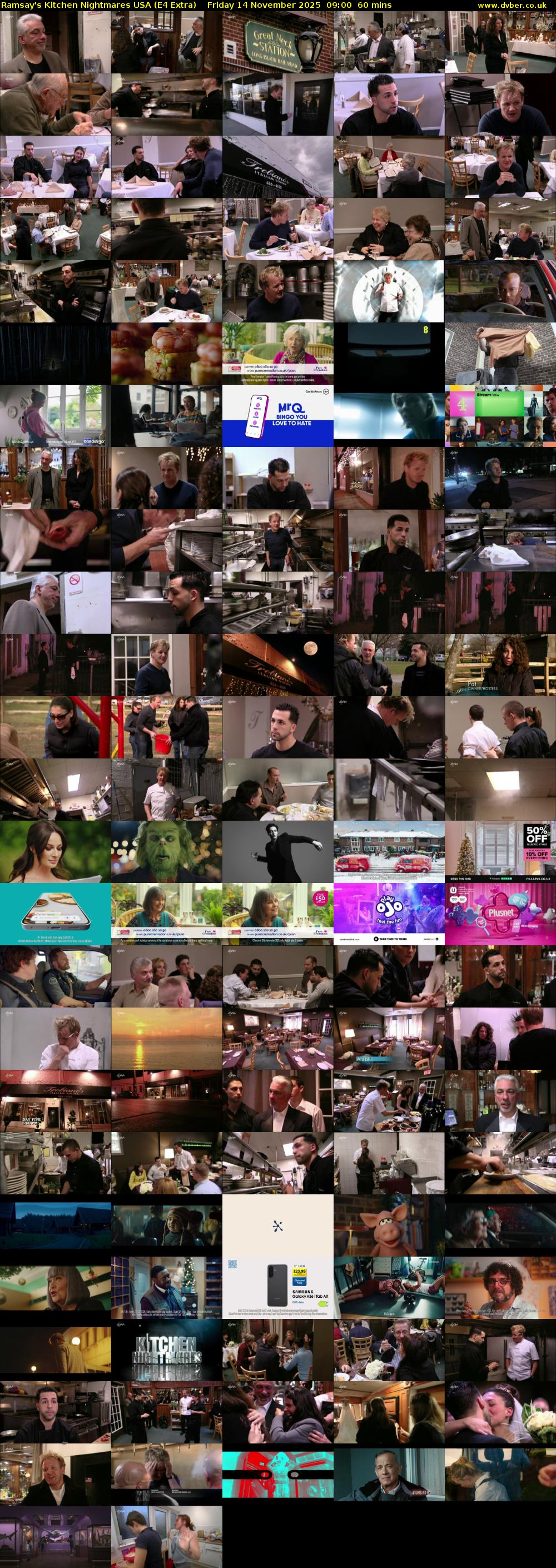 Ramsay's Kitchen Nightmares USA (E4 Extra) Friday 14 November 2025 09:00 - 10:00