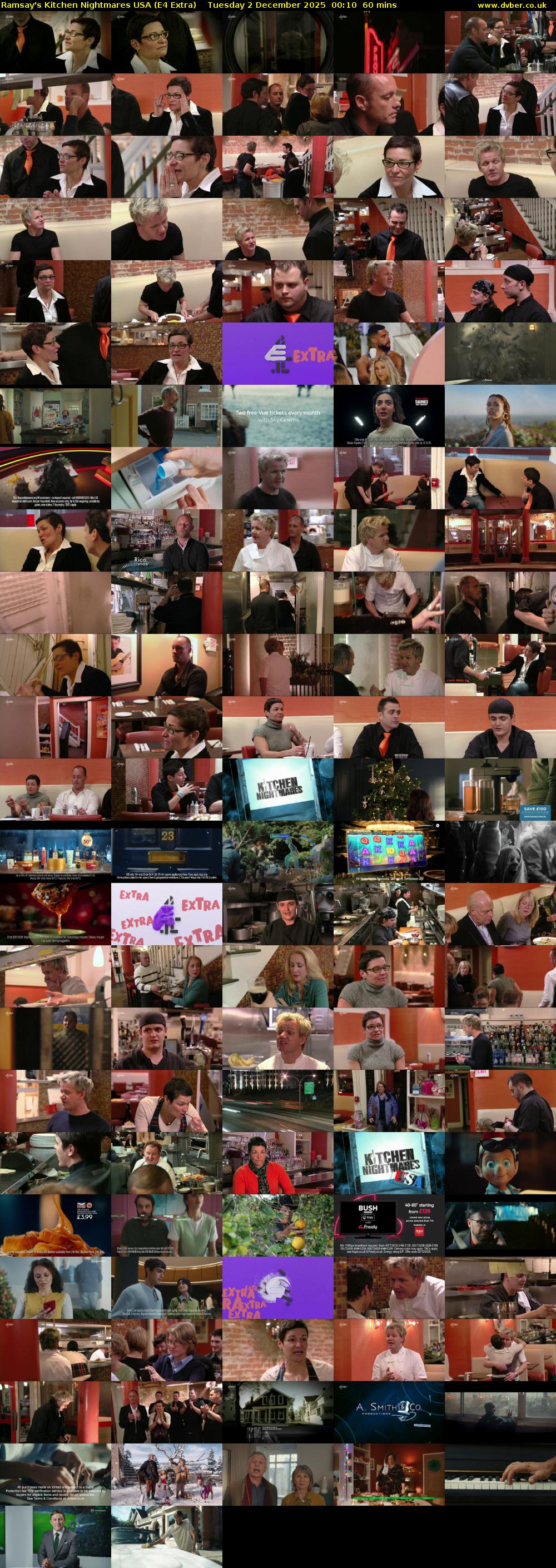 Ramsay's Kitchen Nightmares USA (E4 Extra) Tuesday 2 December 2025 00:10 - 01:10