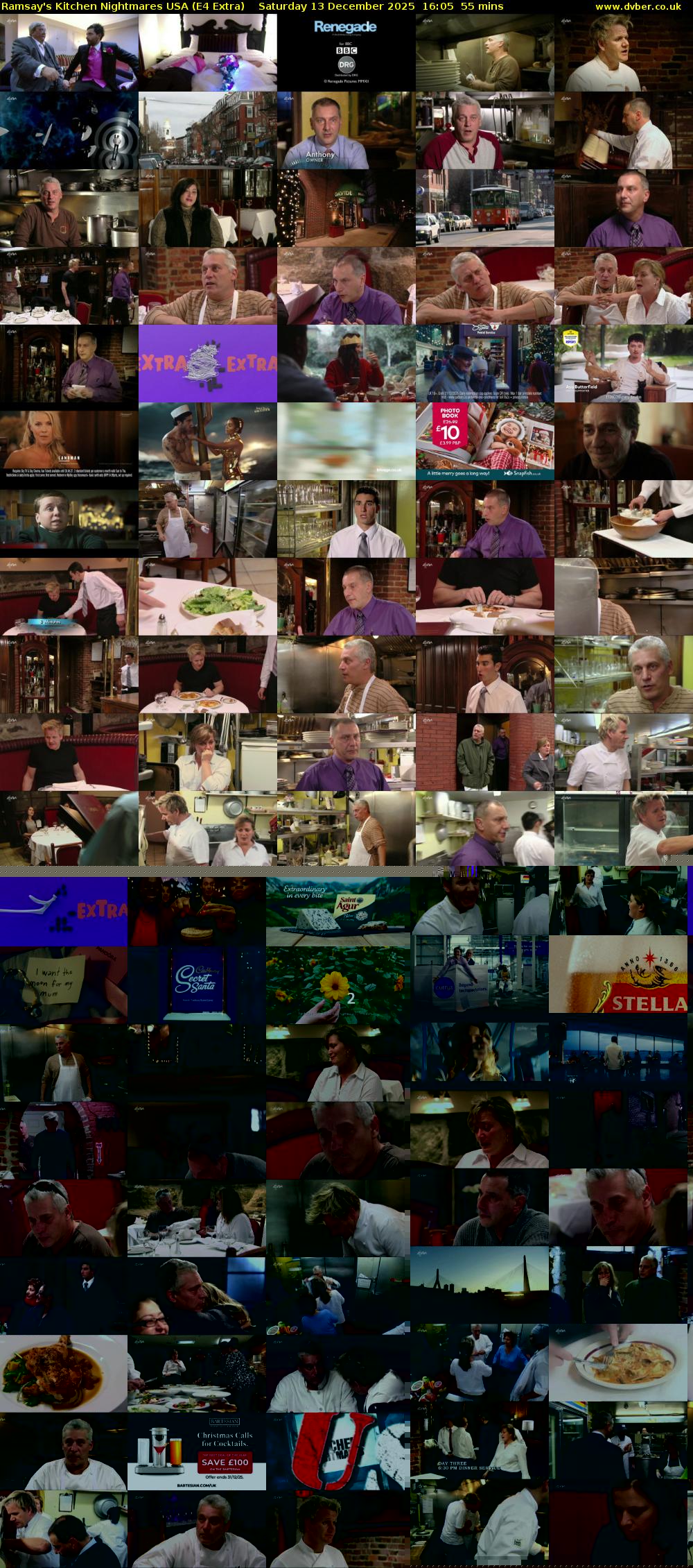 Ramsay's Kitchen Nightmares USA (E4 Extra) Saturday 13 December 2025 16:05 - 17:00