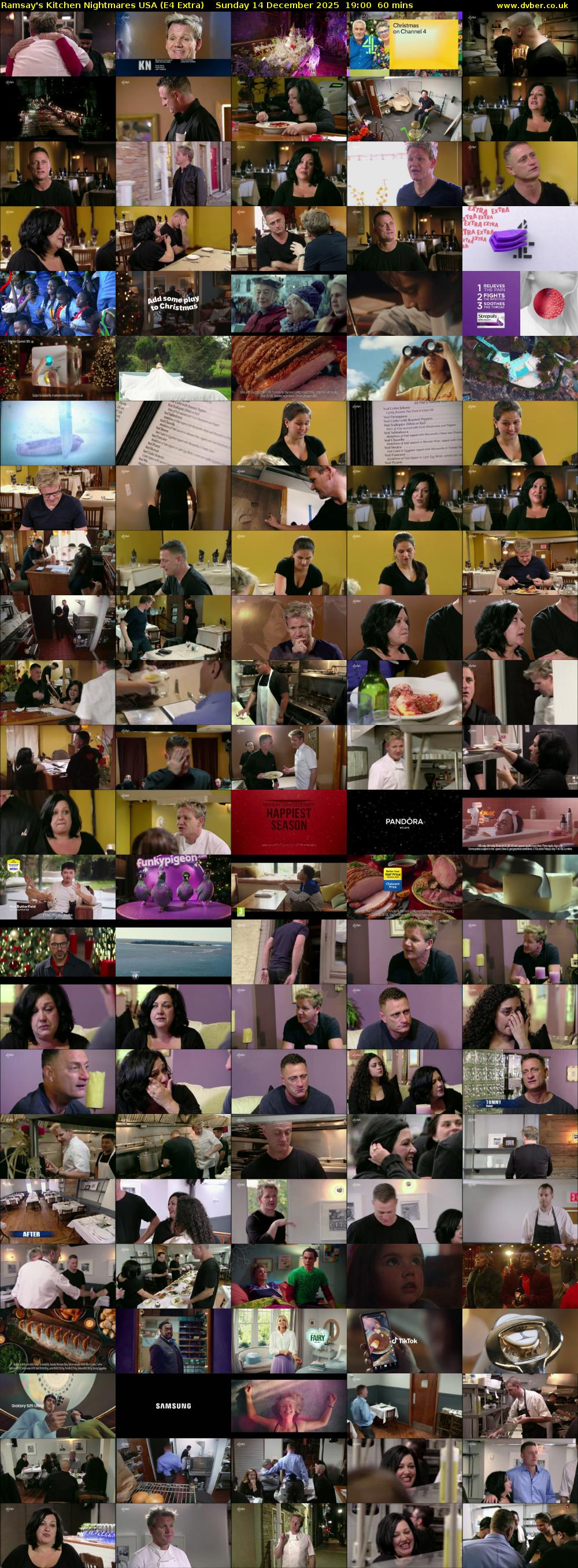 Ramsay's Kitchen Nightmares USA (E4 Extra) Sunday 14 December 2025 19:00 - 20:00