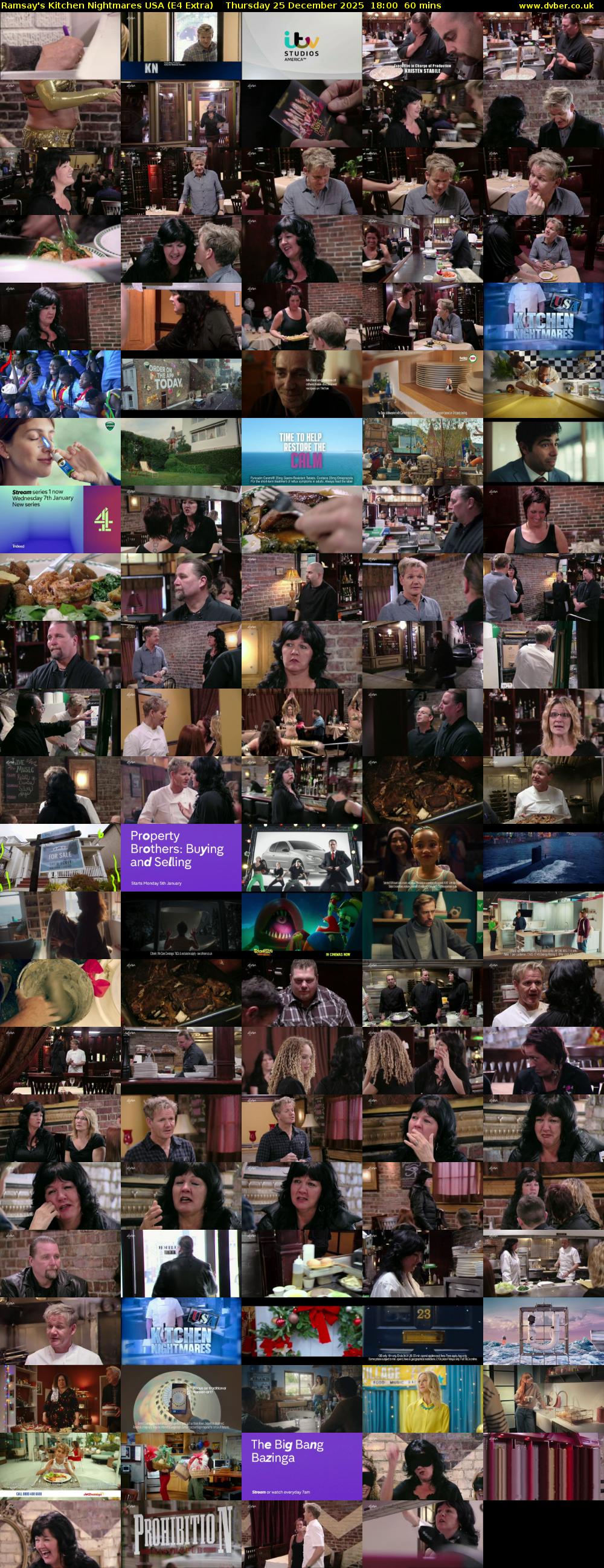 Ramsay's Kitchen Nightmares USA (E4 Extra) Thursday 25 December 2025 18:00 - 19:00