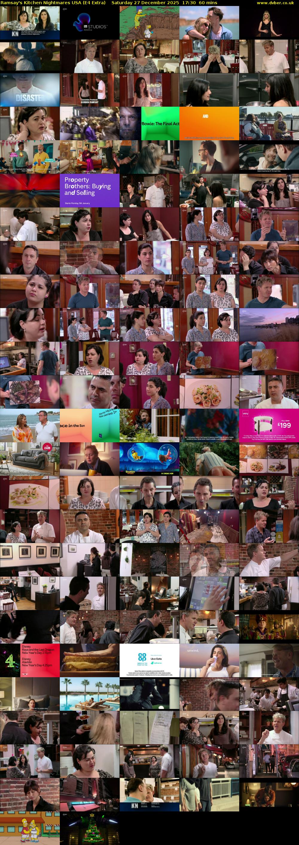 Ramsay's Kitchen Nightmares USA (E4 Extra) Saturday 27 December 2025 17:30 - 18:30