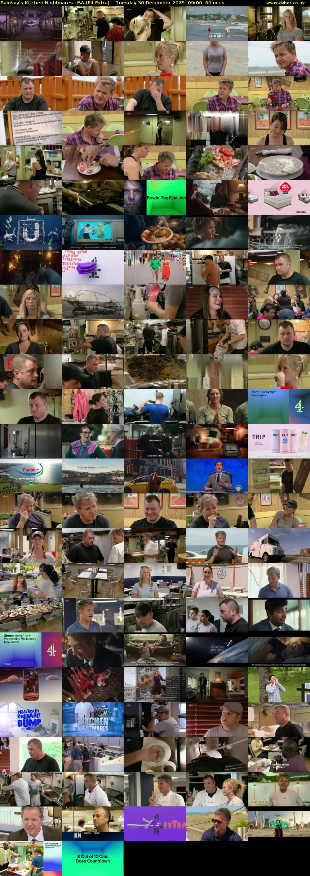 Ramsay's Kitchen Nightmares USA (E4 Extra) Tuesday 30 December 2025 09:00 - 10:00