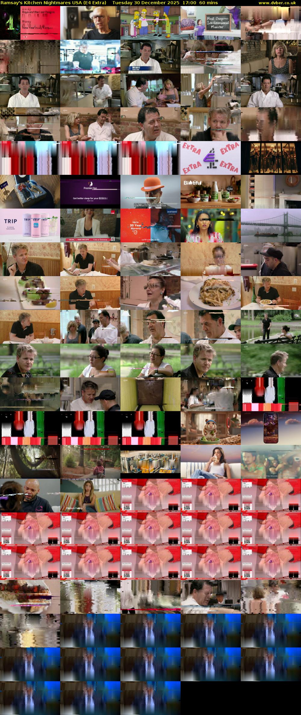 Ramsay's Kitchen Nightmares USA (E4 Extra) Tuesday 30 December 2025 17:00 - 18:00