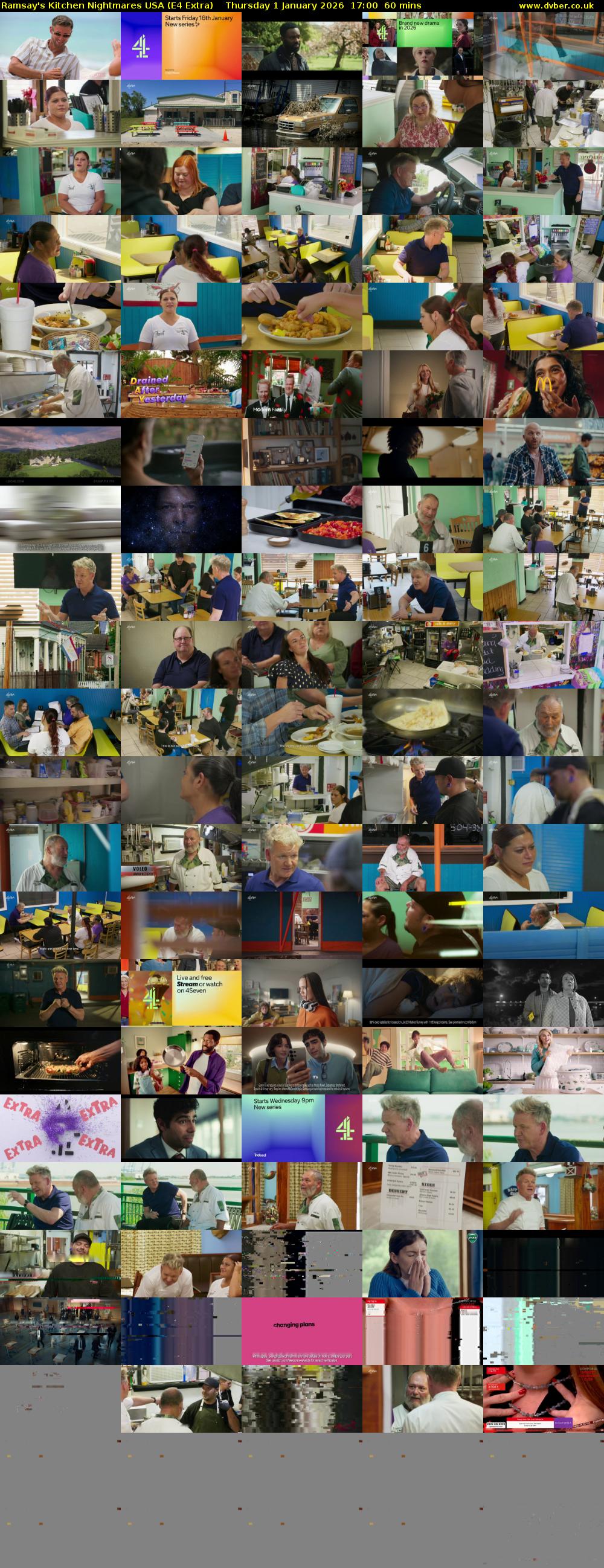 Ramsay's Kitchen Nightmares USA (E4 Extra) Thursday 1 January 2026 17:00 - 18:00
