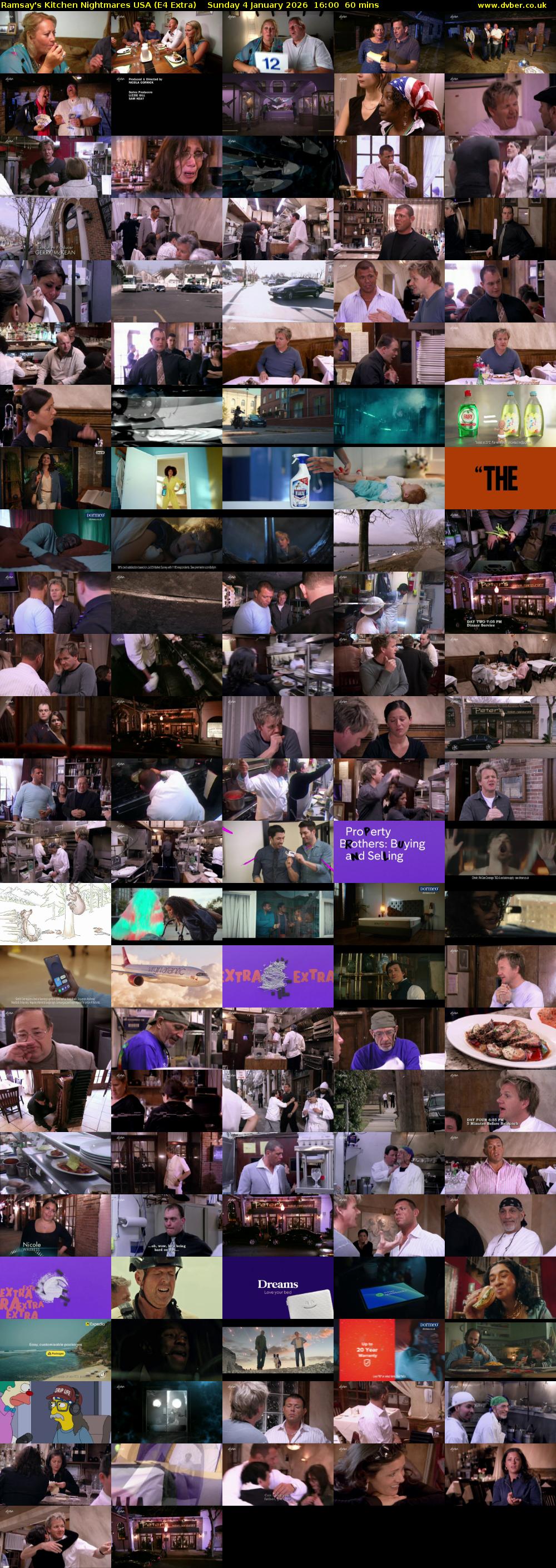 Ramsay's Kitchen Nightmares USA (E4 Extra) Sunday 4 January 2026 16:00 - 17:00