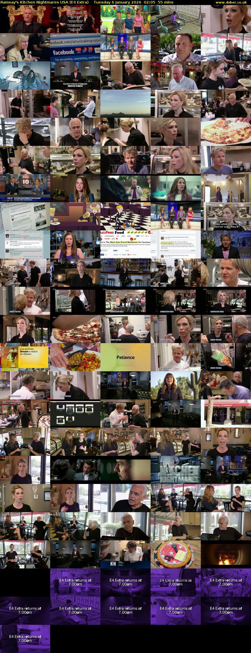 Ramsay's Kitchen Nightmares USA (E4 Extra) Tuesday 6 January 2026 02:05 - 03:00