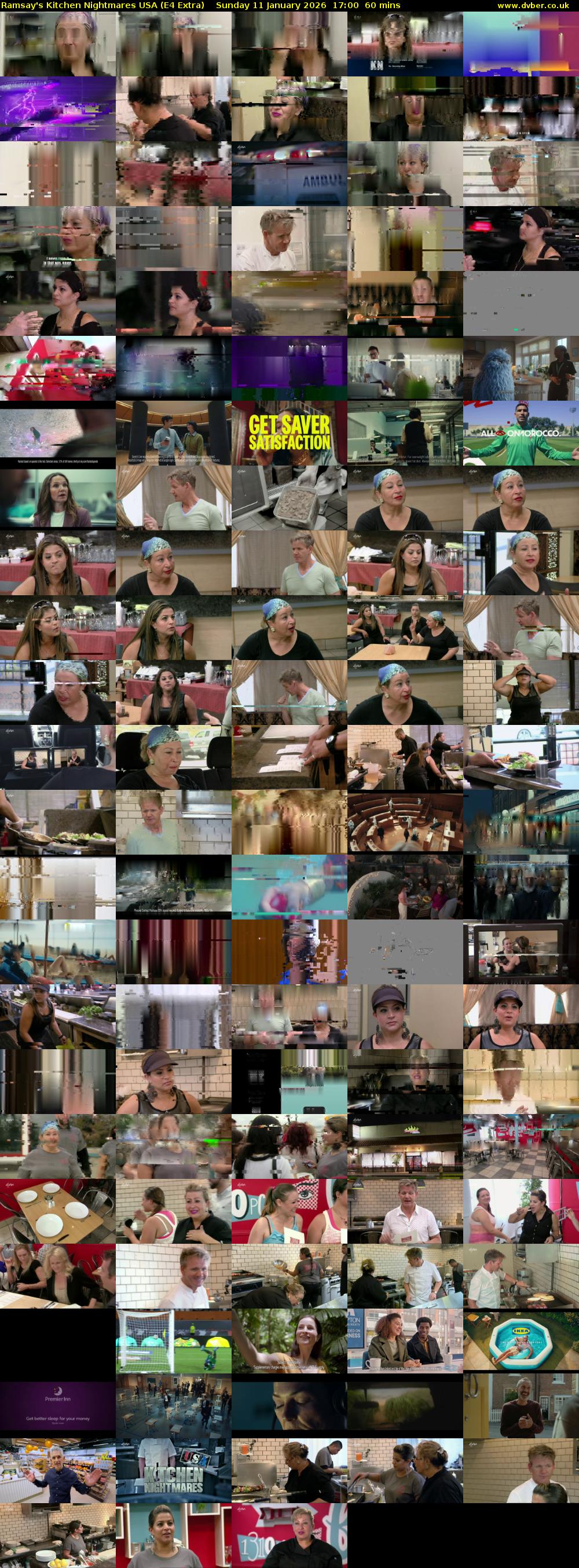 Ramsay's Kitchen Nightmares USA (E4 Extra) Sunday 11 January 2026 17:00 - 18:00