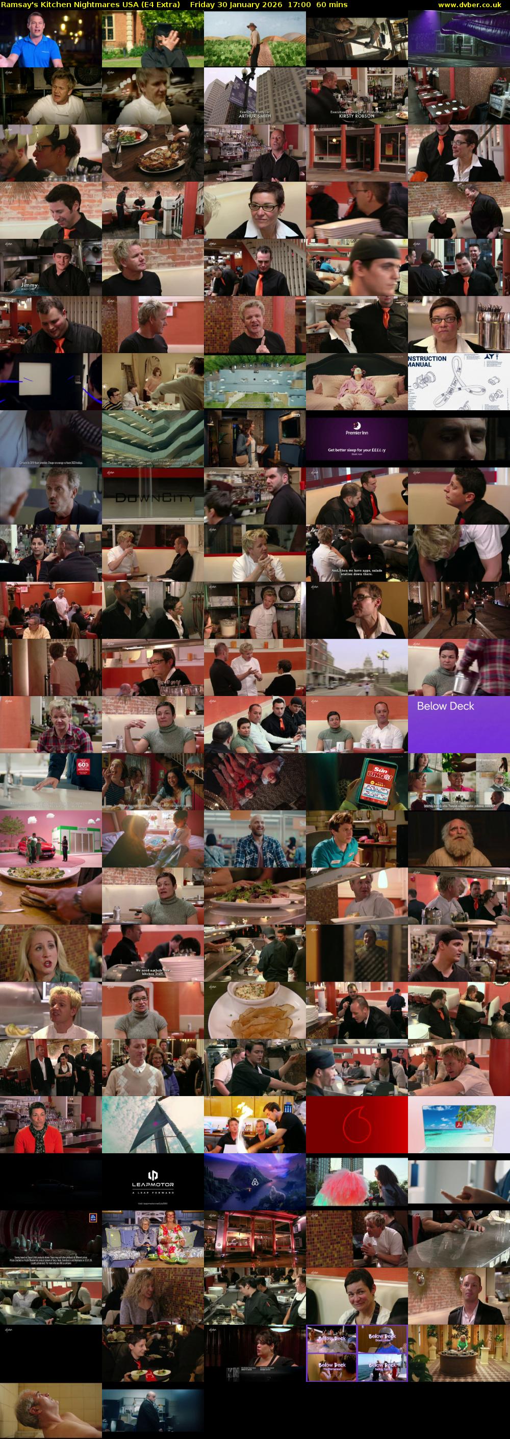 Ramsay's Kitchen Nightmares USA (E4 Extra) Friday 30 January 2026 17:00 - 18:00