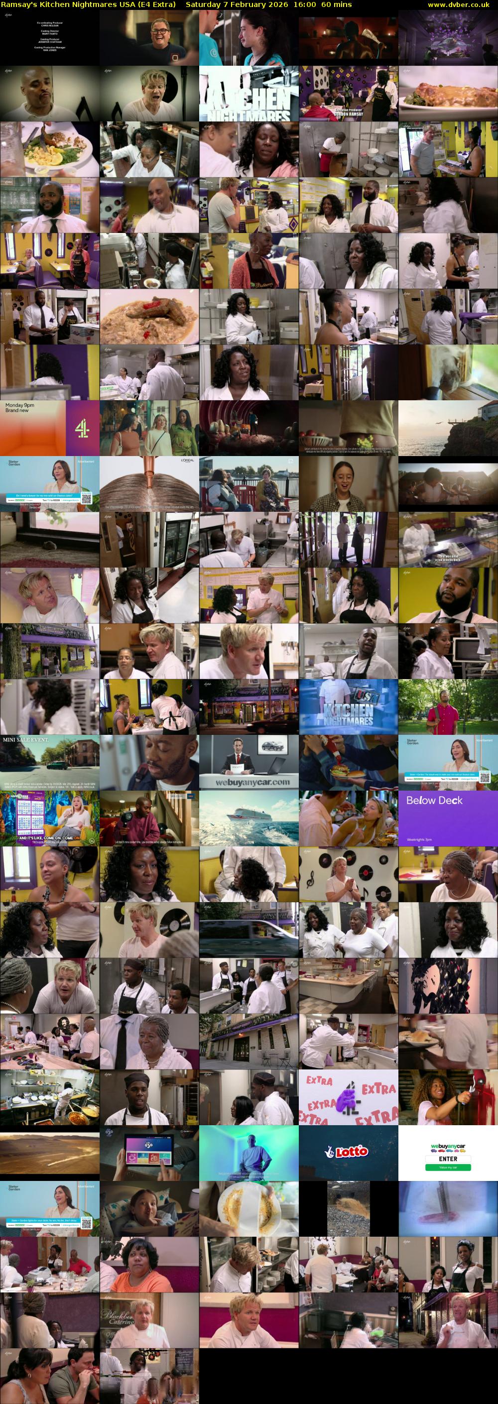 Ramsay's Kitchen Nightmares USA (E4 Extra) Saturday 7 February 2026 16:00 - 17:00