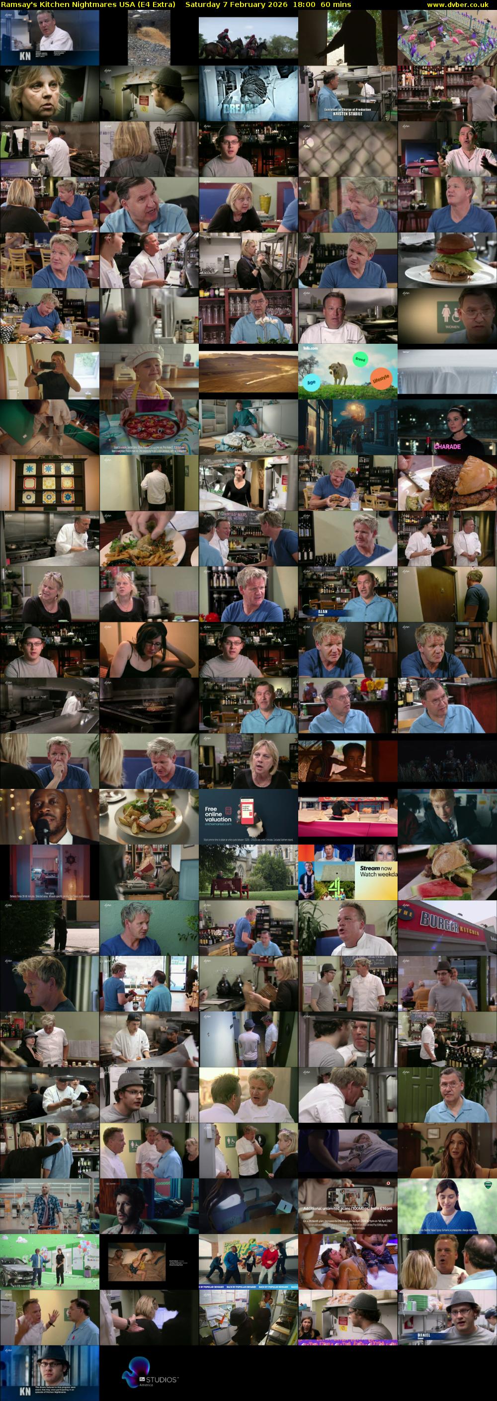 Ramsay's Kitchen Nightmares USA (E4 Extra) Saturday 7 February 2026 18:00 - 19:00