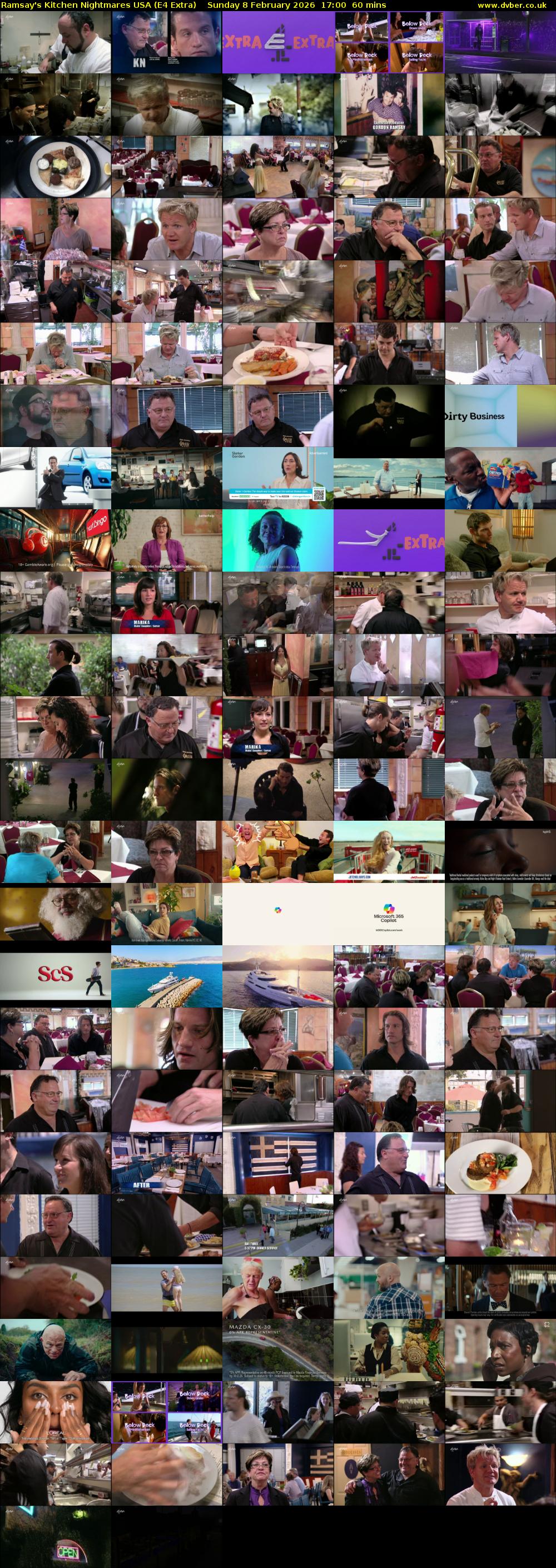 Ramsay's Kitchen Nightmares USA (E4 Extra) Sunday 8 February 2026 17:00 - 18:00