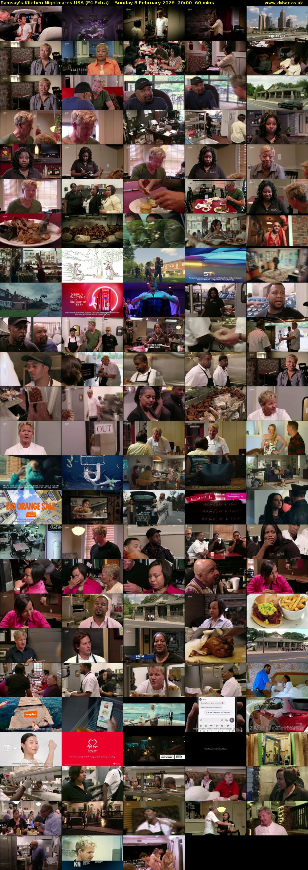 Ramsay's Kitchen Nightmares USA (E4 Extra) Sunday 8 February 2026 20:00 - 21:00
