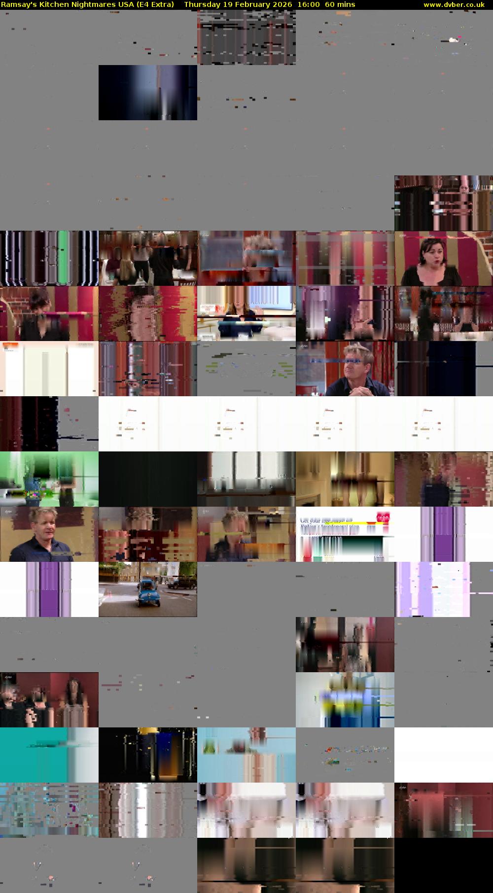Ramsay's Kitchen Nightmares USA (E4 Extra) Thursday 19 February 2026 16:00 - 17:00