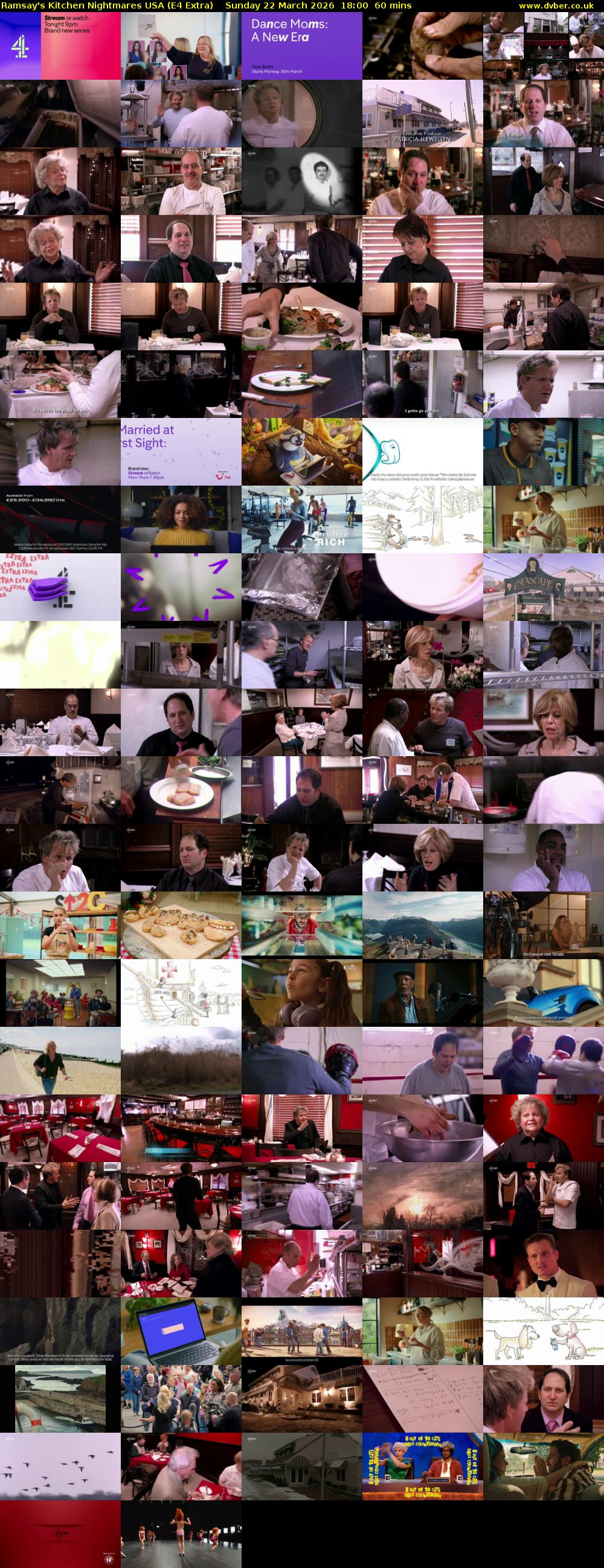 Ramsay's Kitchen Nightmares USA (E4 Extra) Sunday 22 March 2026 18:00 - 19:00