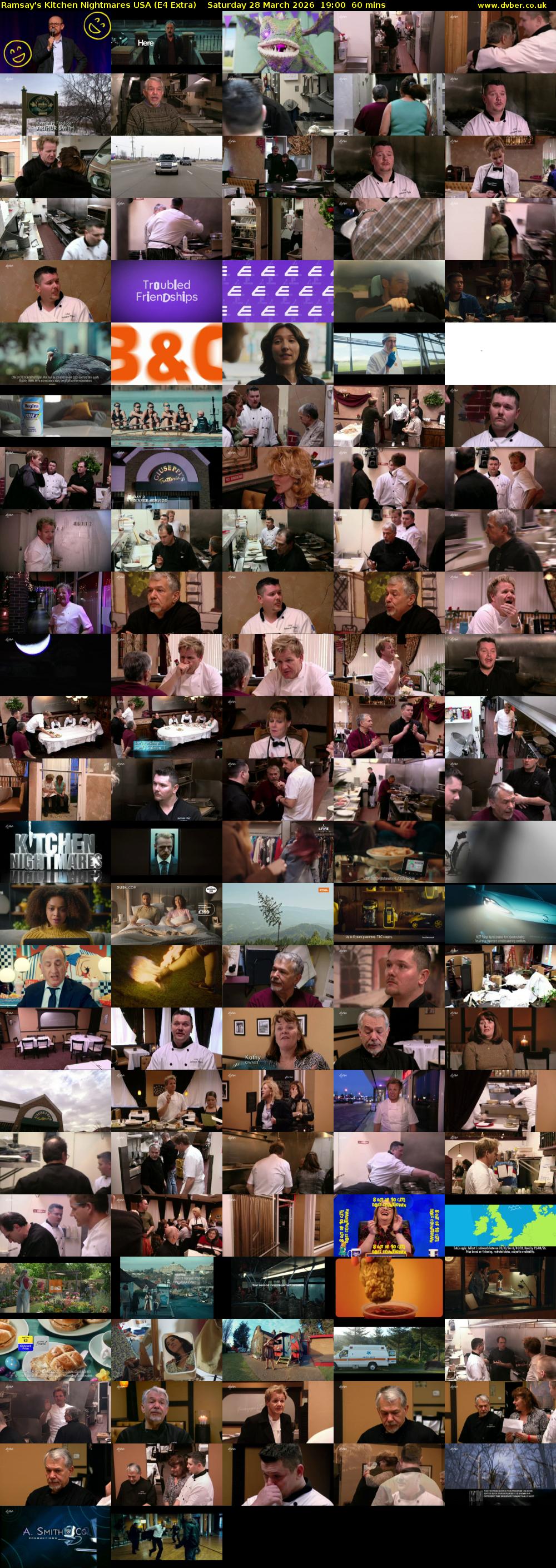 Ramsay's Kitchen Nightmares USA (E4 Extra) Saturday 28 March 2026 19:00 - 20:00