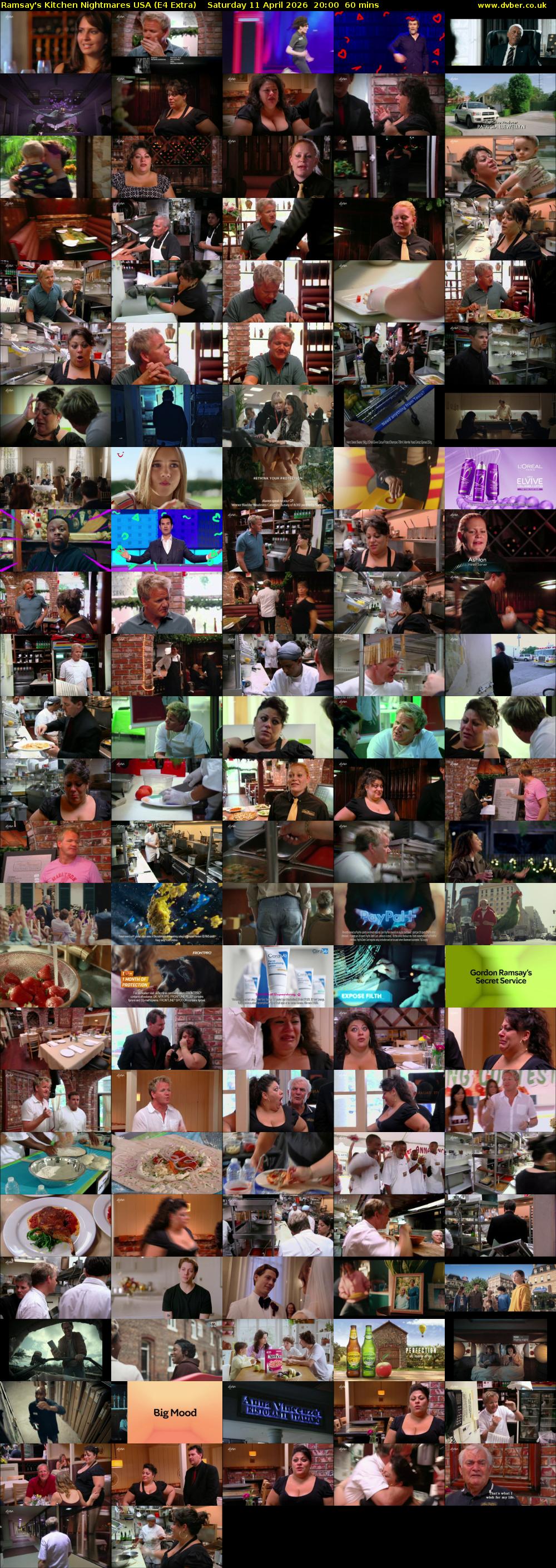 Ramsay's Kitchen Nightmares USA (E4 Extra) Saturday 11 April 2026 20:00 - 21:00