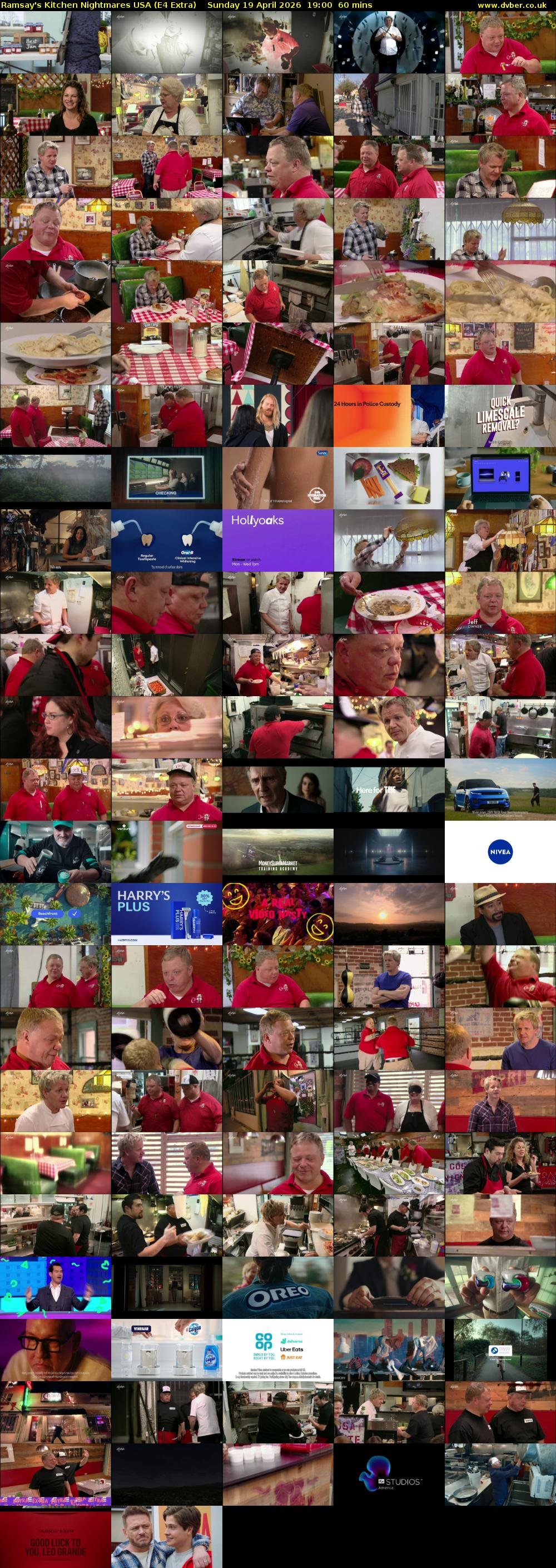 Ramsay's Kitchen Nightmares USA (E4 Extra) Sunday 19 April 2026 19:00 - 20:00