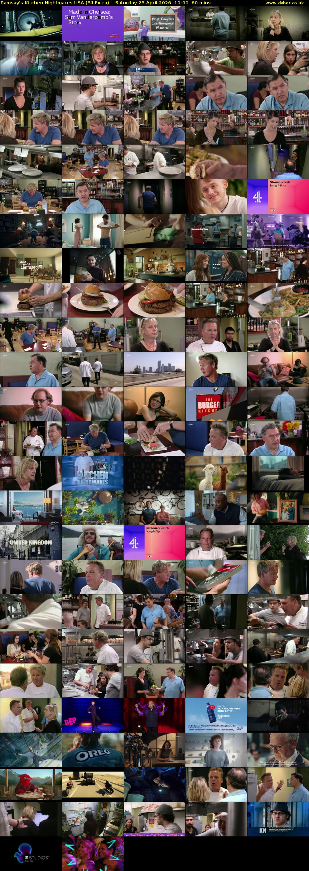 Ramsay's Kitchen Nightmares USA (E4 Extra) Saturday 25 April 2026 19:00 - 20:00
