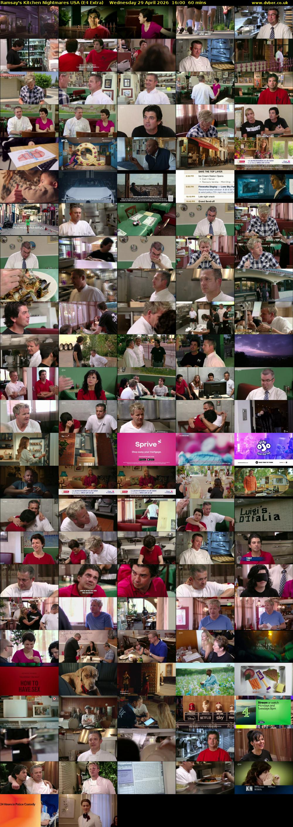 Ramsay's Kitchen Nightmares USA (E4 Extra) Wednesday 29 April 2026 16:00 - 17:00