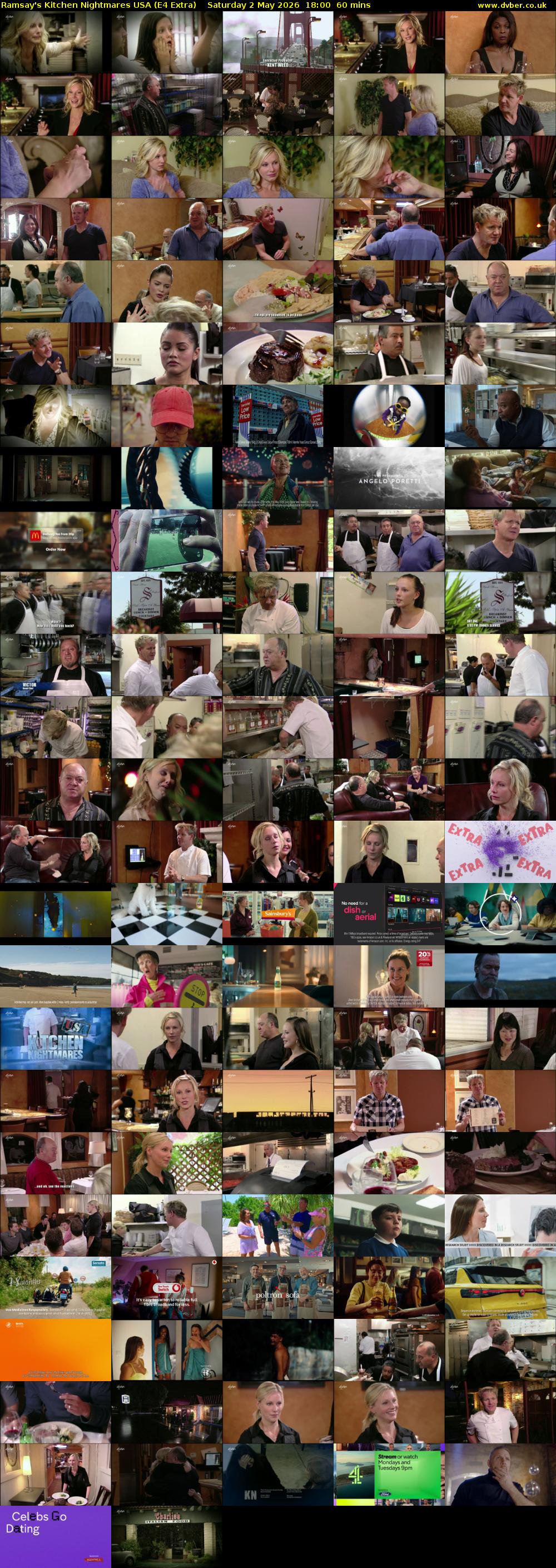 Ramsay's Kitchen Nightmares USA (E4 Extra) Saturday 2 May 2026 18:00 - 19:00