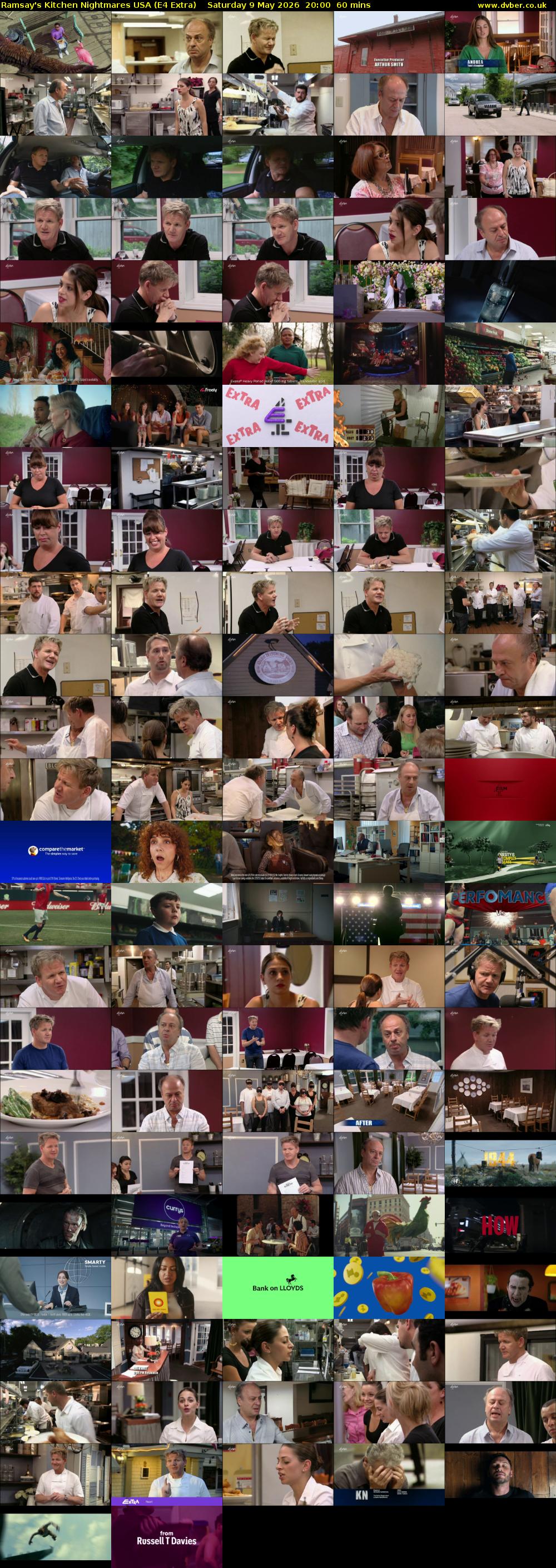 Ramsay's Kitchen Nightmares USA (E4 Extra) Saturday 9 May 2026 20:00 - 21:00