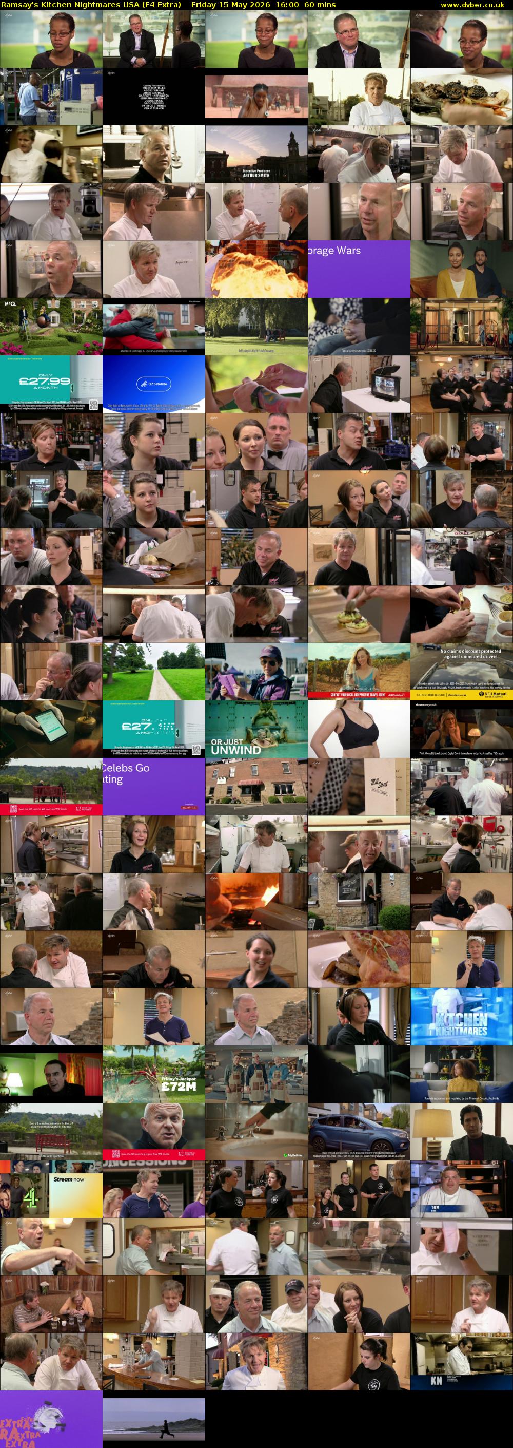 Ramsay's Kitchen Nightmares USA (E4 Extra) Friday 15 May 2026 16:00 - 17:00
