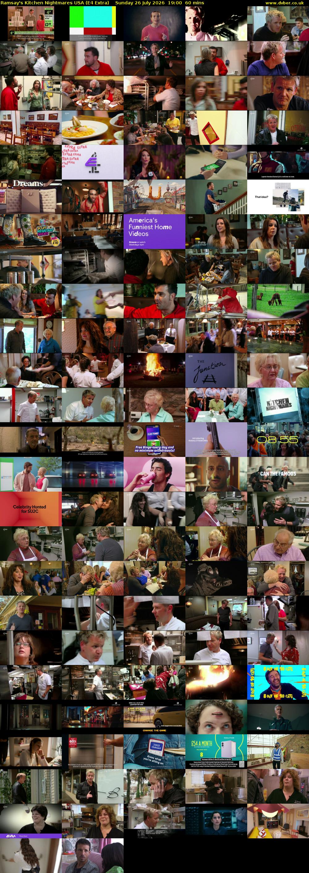 Ramsay's Kitchen Nightmares USA (E4 Extra) Sunday 26 July 2026 19:00 - 20:00