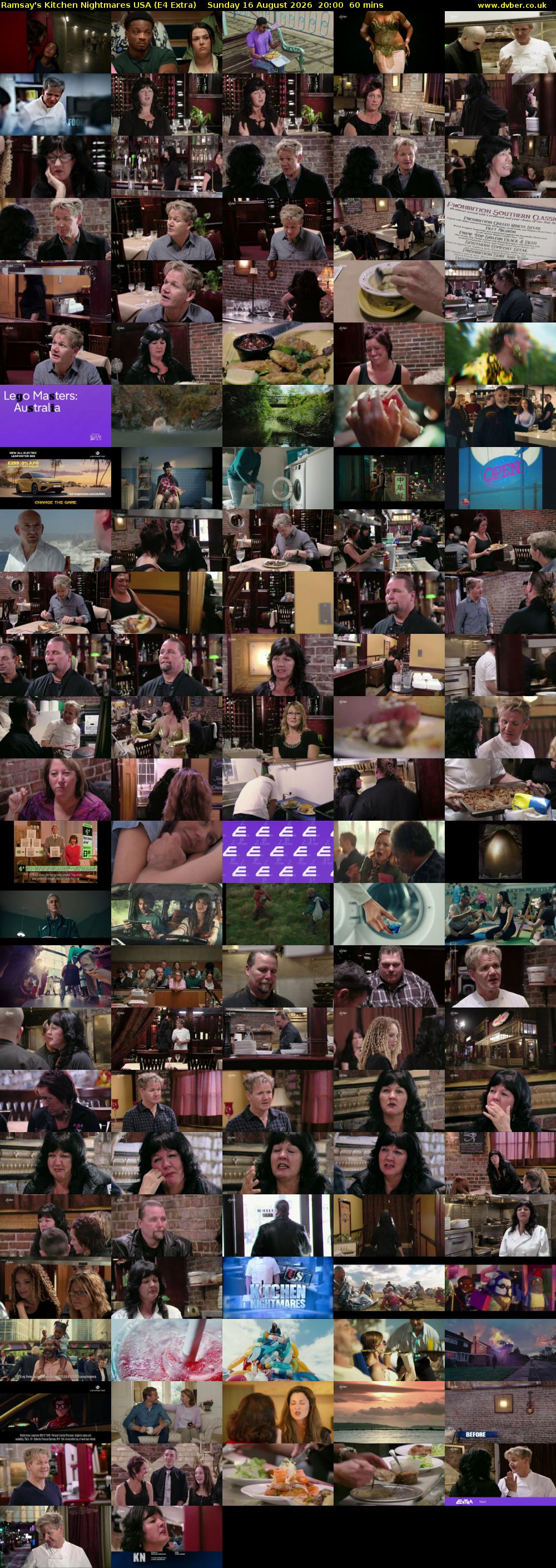 Ramsay's Kitchen Nightmares USA (E4 Extra) Sunday 16 August 2026 20:00 - 21:00