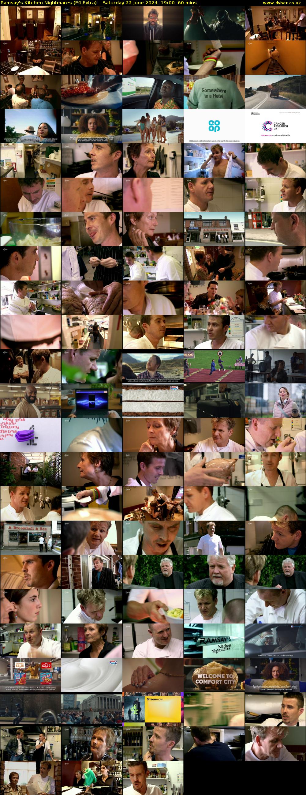 Ramsay's Kitchen Nightmares (E4 Extra) Saturday 22 June 2024 19:00 - 20:00