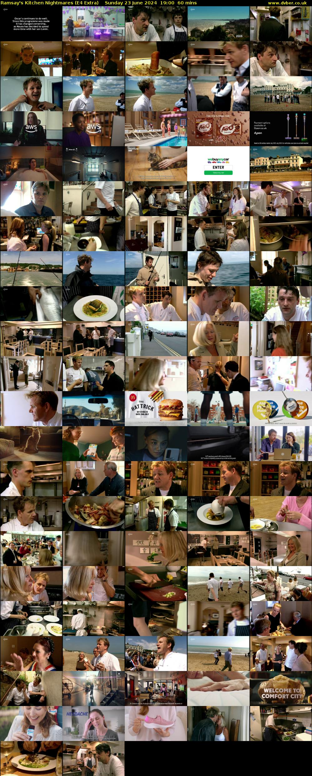 Ramsay's Kitchen Nightmares (E4 Extra) Sunday 23 June 2024 19:00 - 20:00