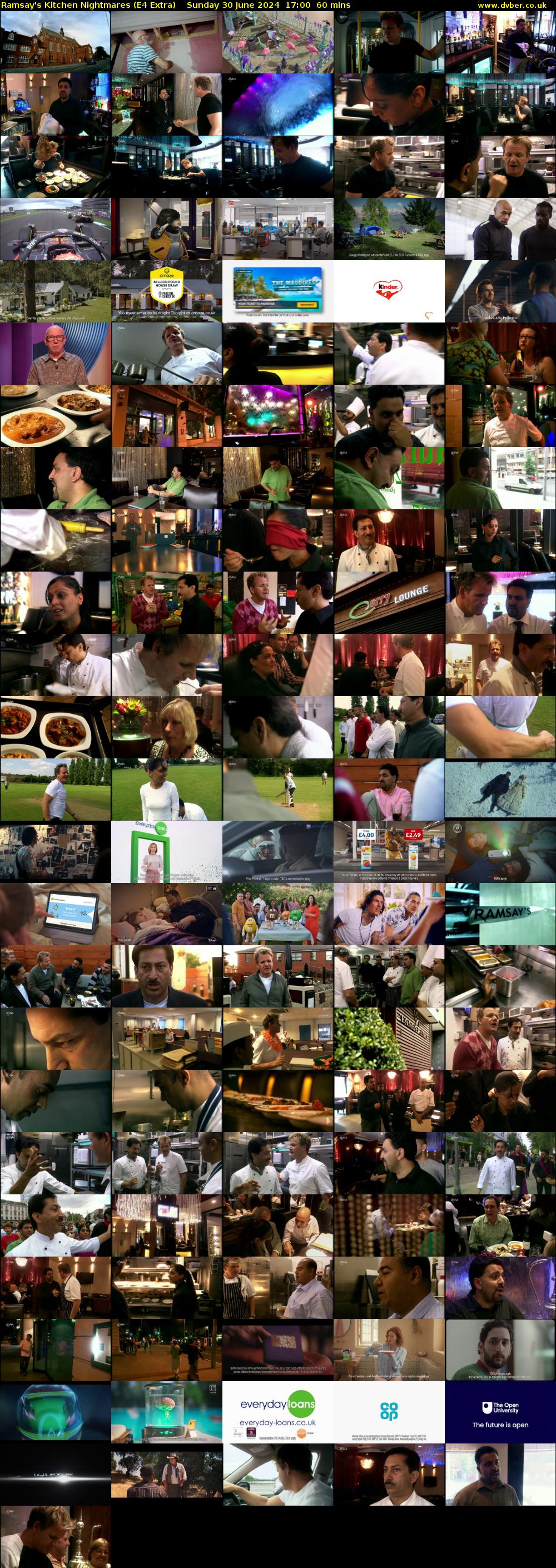 Ramsay's Kitchen Nightmares (E4 Extra) Sunday 30 June 2024 17:00 - 18:00