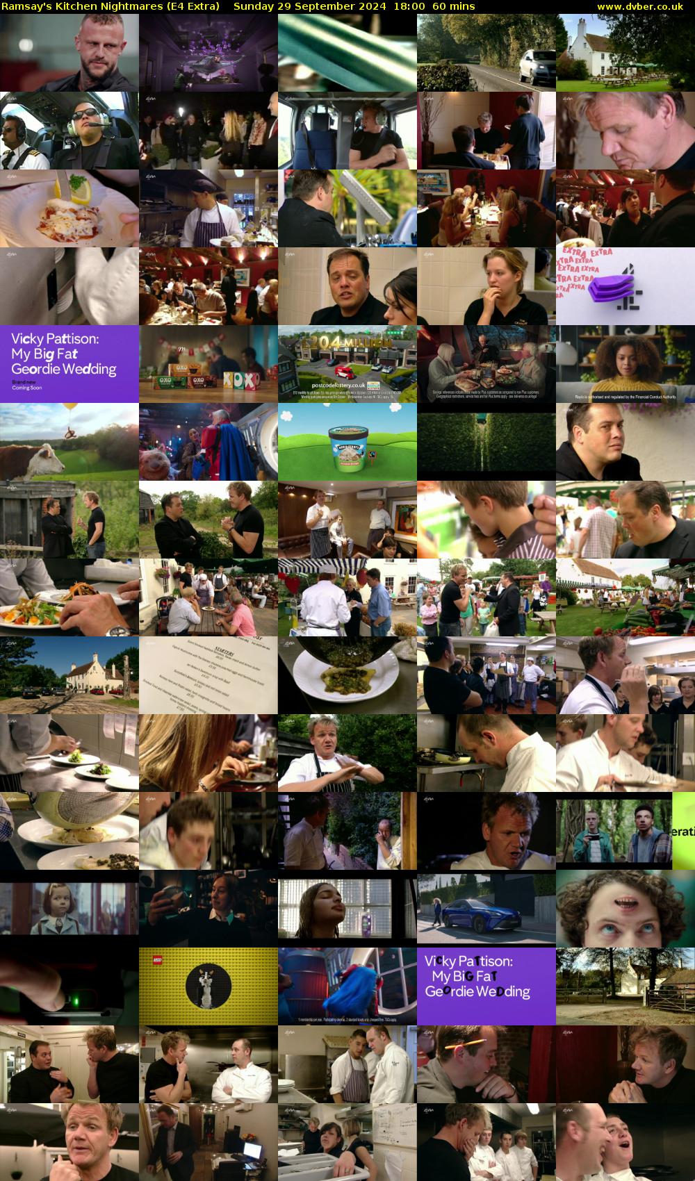 Ramsay's Kitchen Nightmares (E4 Extra) Sunday 29 September 2024 18:00 - 19:00