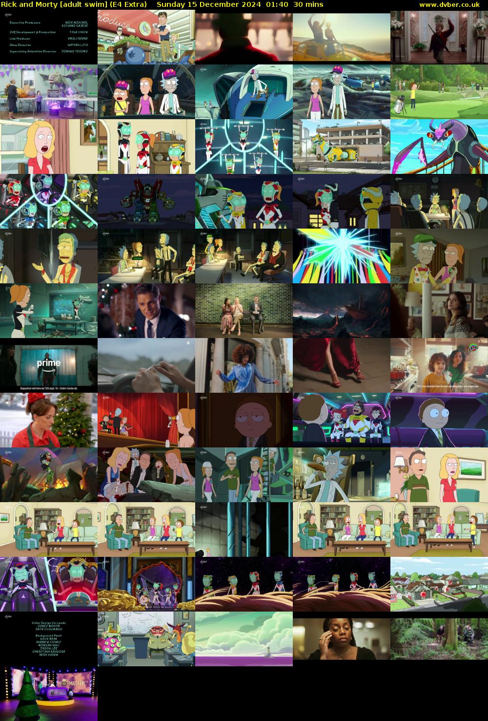 Rick and Morty [adult swim] (E4 Extra) Sunday 15 December 2024 01:40 - 02:10