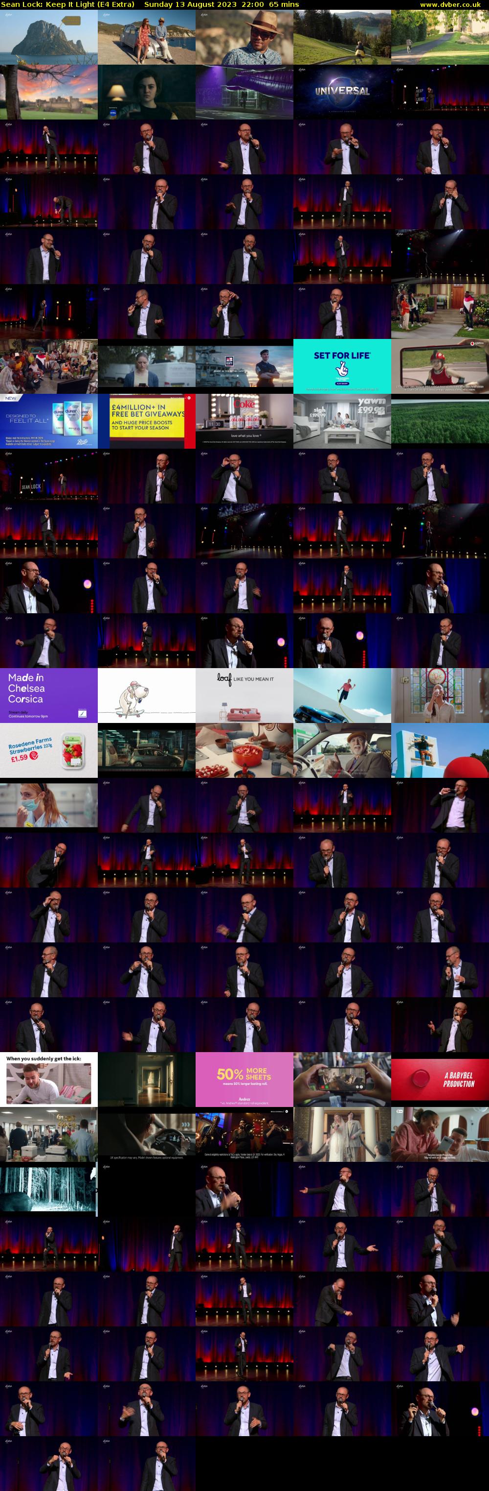 Sean Lock: Keep It Light (E4 Extra) Sunday 13 August 2023 22:00 - 23:05