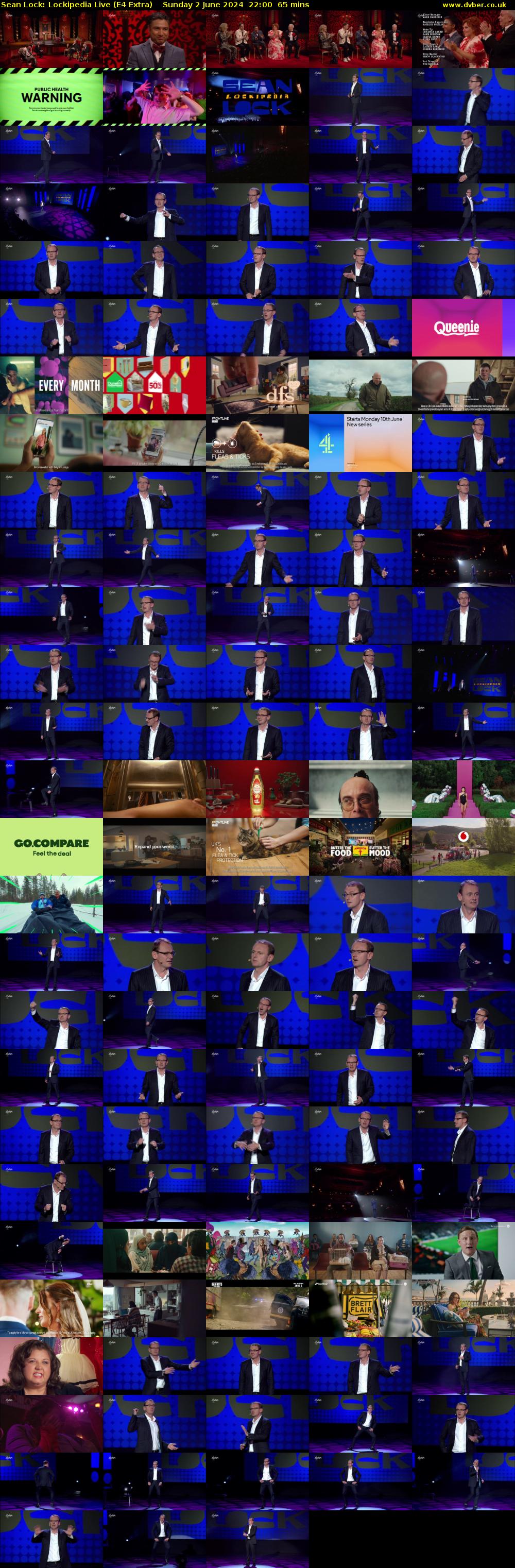 Sean Lock: Lockipedia Live (E4 Extra) Sunday 2 June 2024 22:00 - 23:05