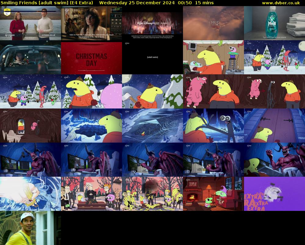 Smiling Friends [adult swim] (E4 Extra) Wednesday 25 December 2024 00:50 - 01:05