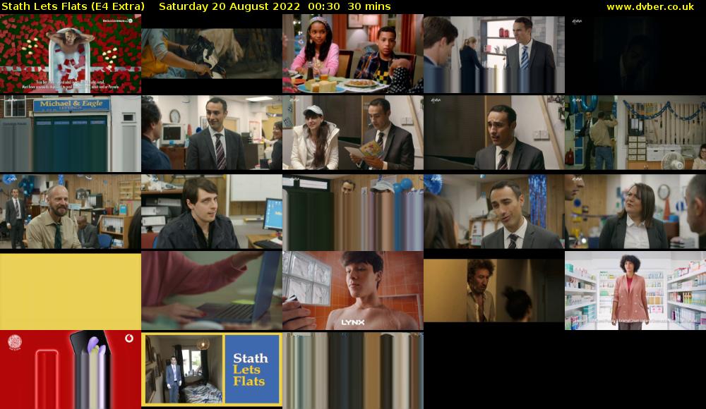 Stath Lets Flats (E4 Extra) Saturday 20 August 2022 00:30 - 01:00