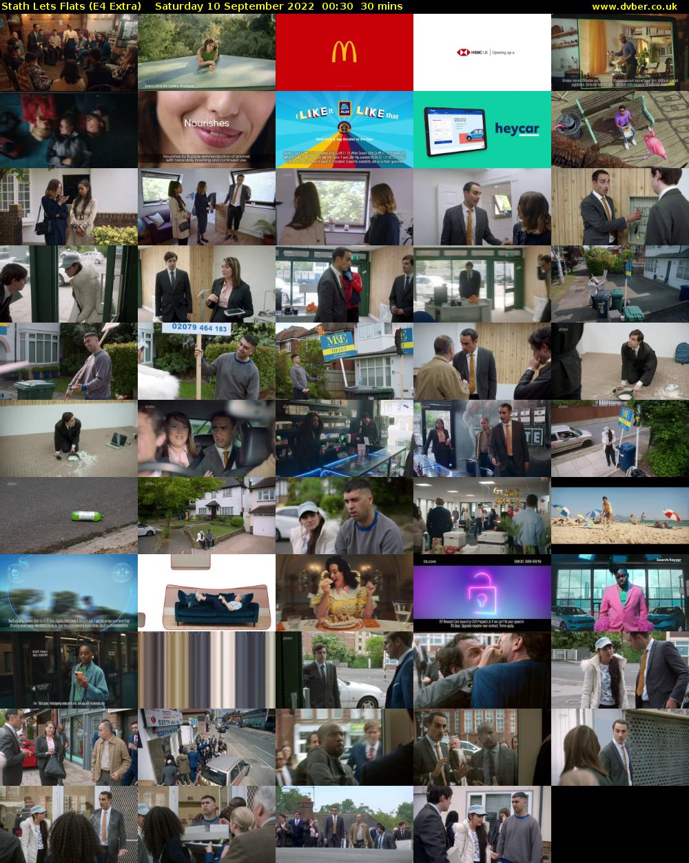 Stath Lets Flats (E4 Extra) Saturday 10 September 2022 00:30 - 01:00