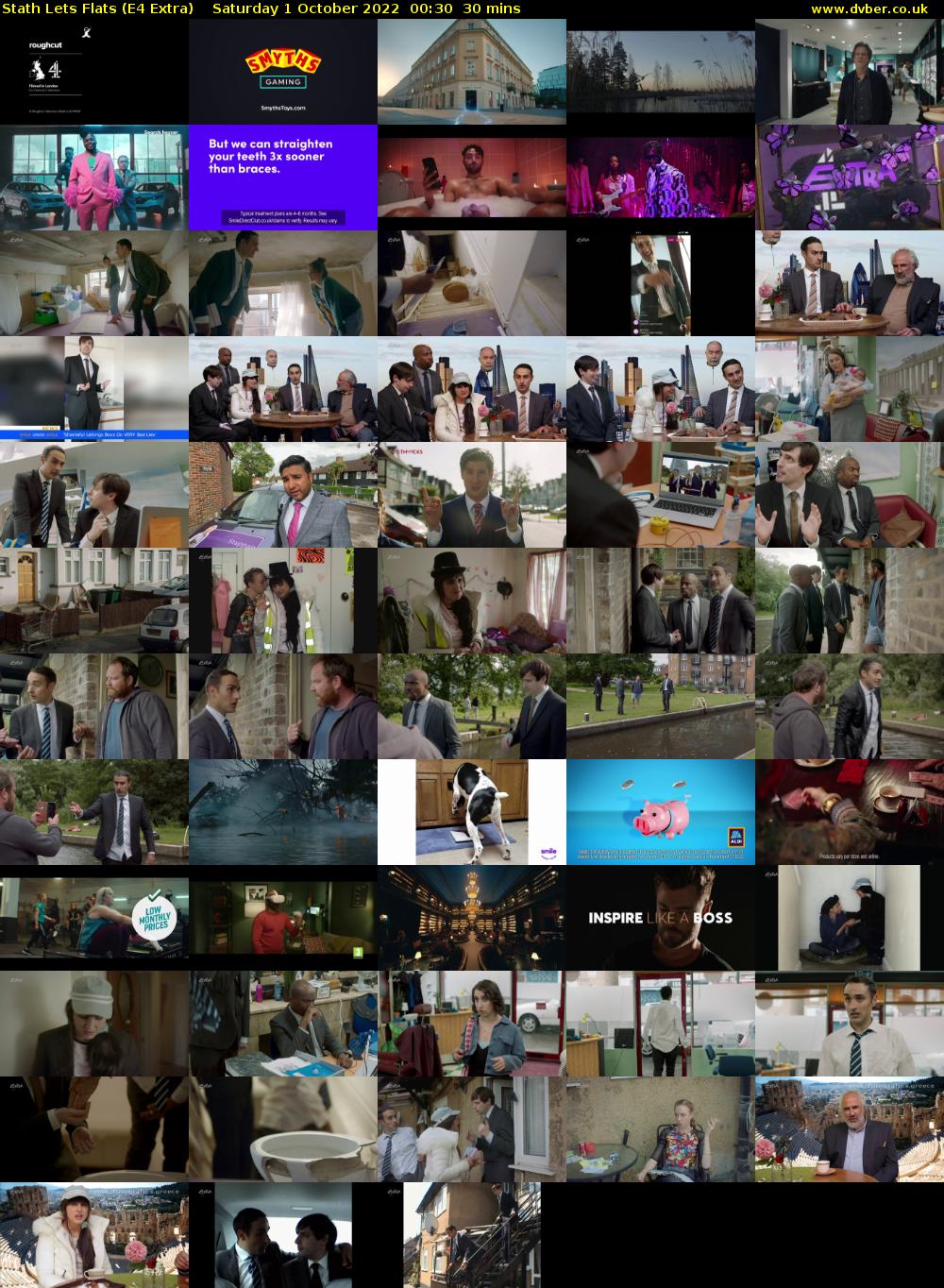 Stath Lets Flats (E4 Extra) Saturday 1 October 2022 00:30 - 01:00