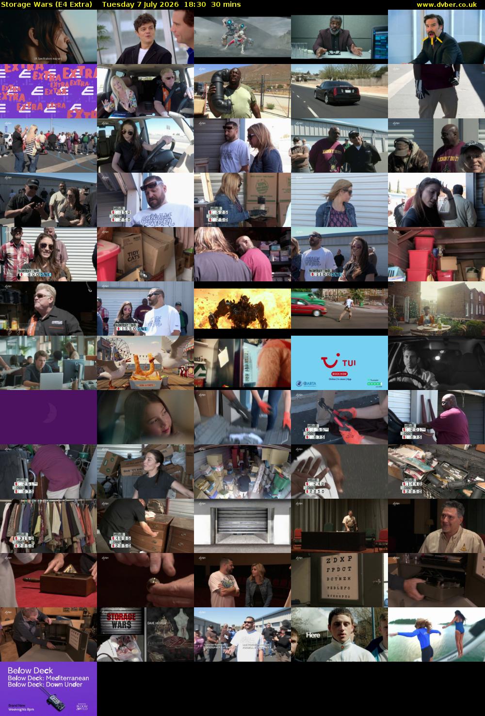 Storage Wars (E4 Extra) Tuesday 7 July 2026 18:30 - 19:00