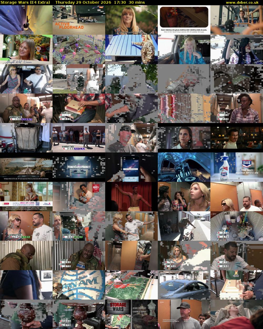 Storage Wars (E4 Extra) Thursday 29 October 2026 17:30 - 18:00