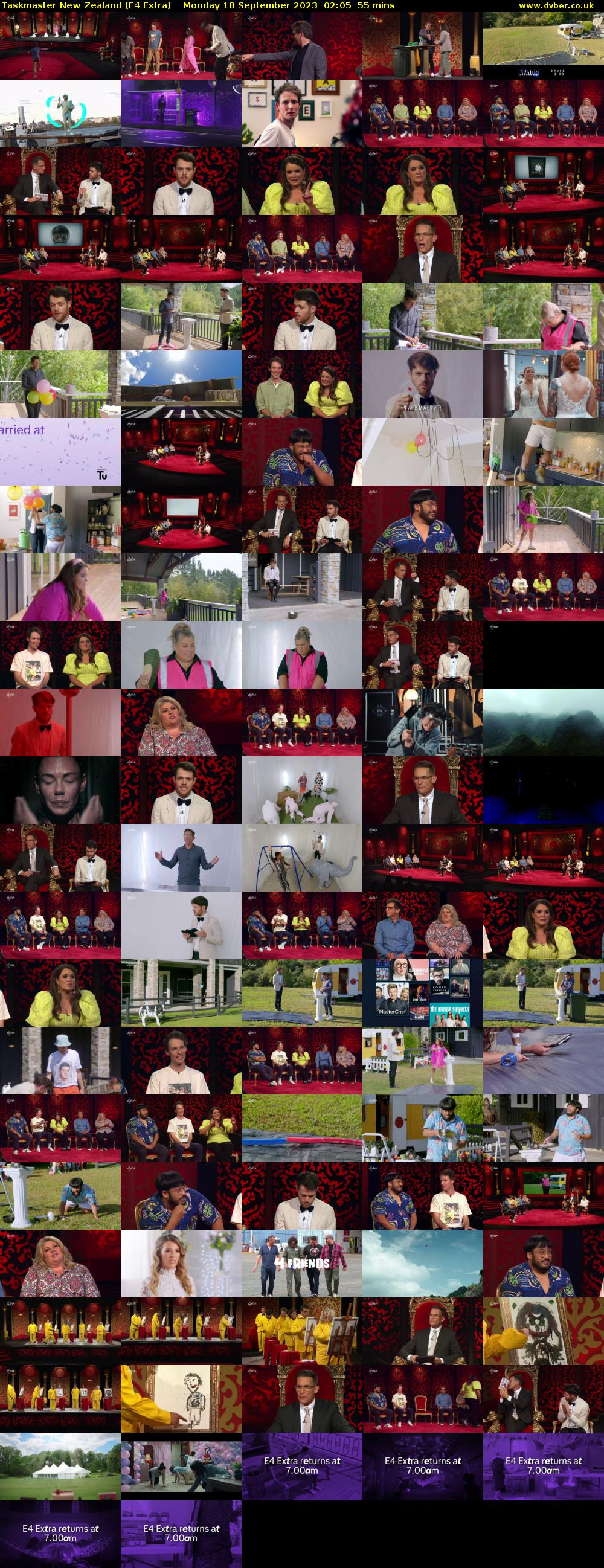 Taskmaster New Zealand (E4 Extra) Monday 18 September 2023 02:05 - 03:00