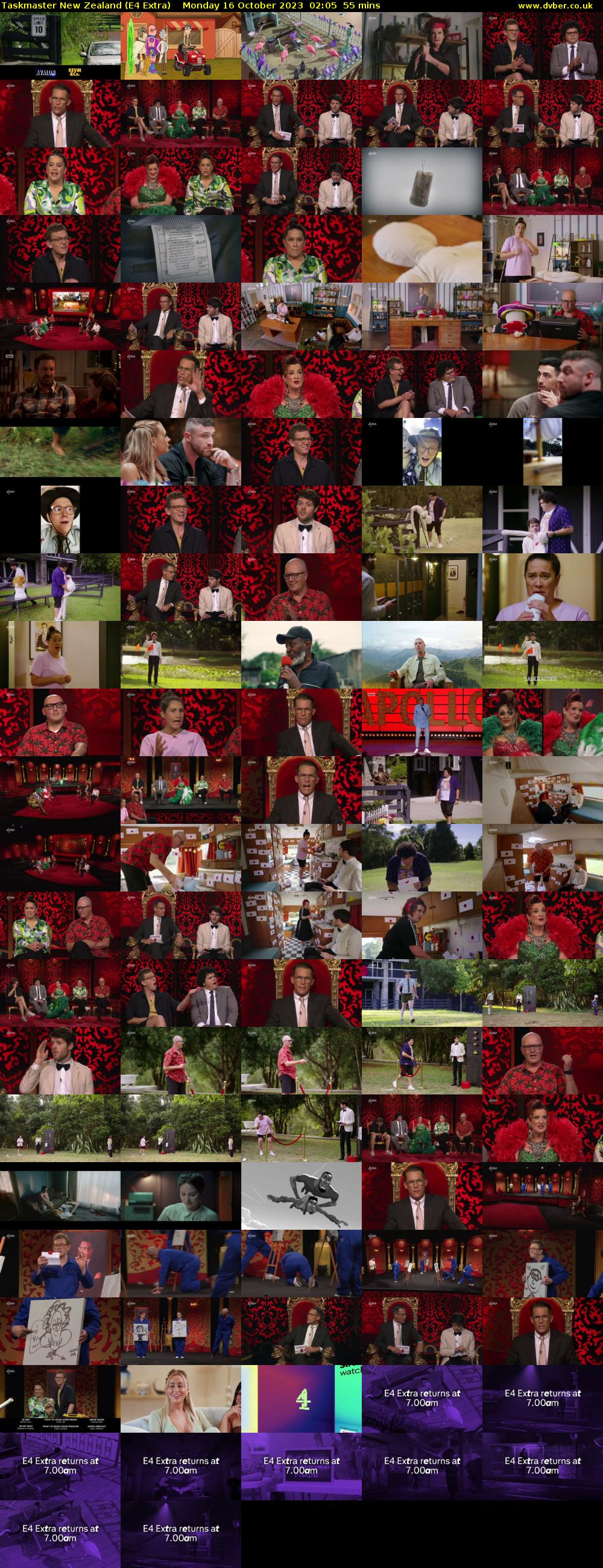Taskmaster New Zealand (E4 Extra) Monday 16 October 2023 02:05 - 03:00