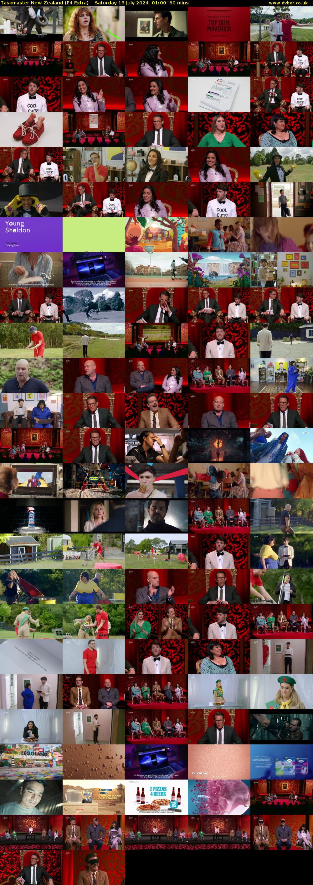Taskmaster New Zealand (E4 Extra) Saturday 13 July 2024 01:00 - 02:00